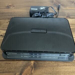 NETGEAR Router RangeMax Dual Band Wireless-N Gigabit WNDR3700 w Power Cord